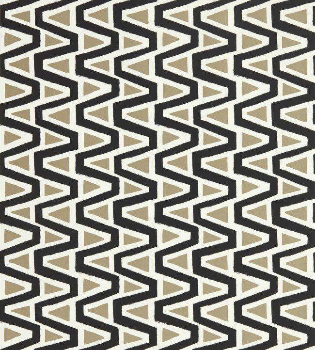Perception Wallpaper - Black Earth/Gilver/New Beginnings - HQN2112834 - Harlequin - Premier Wallcovering