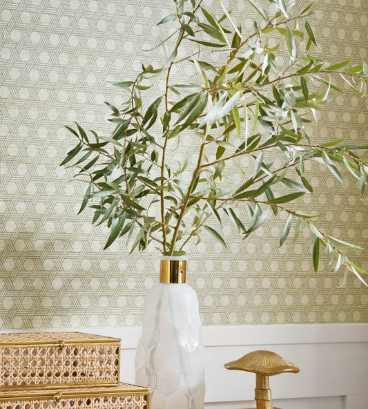 Pergola Wallpaper - Black - Thibaut - T12807 - Premier Wallcovering