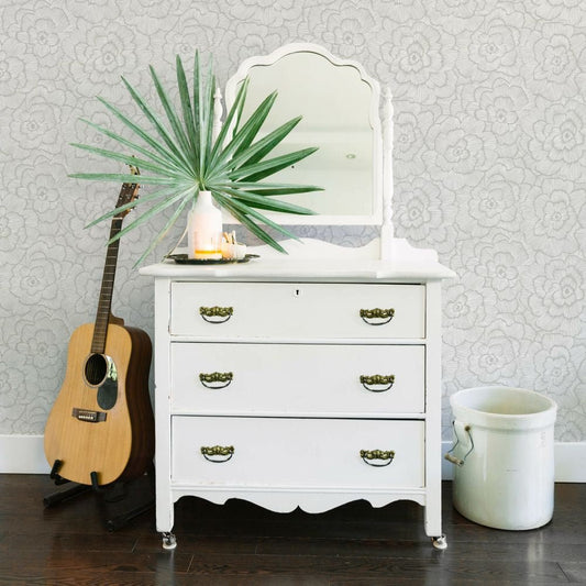 Periwinkle Wallpaper - Light Grey - A Street Prints - FD26036 - Premier Wallcovering