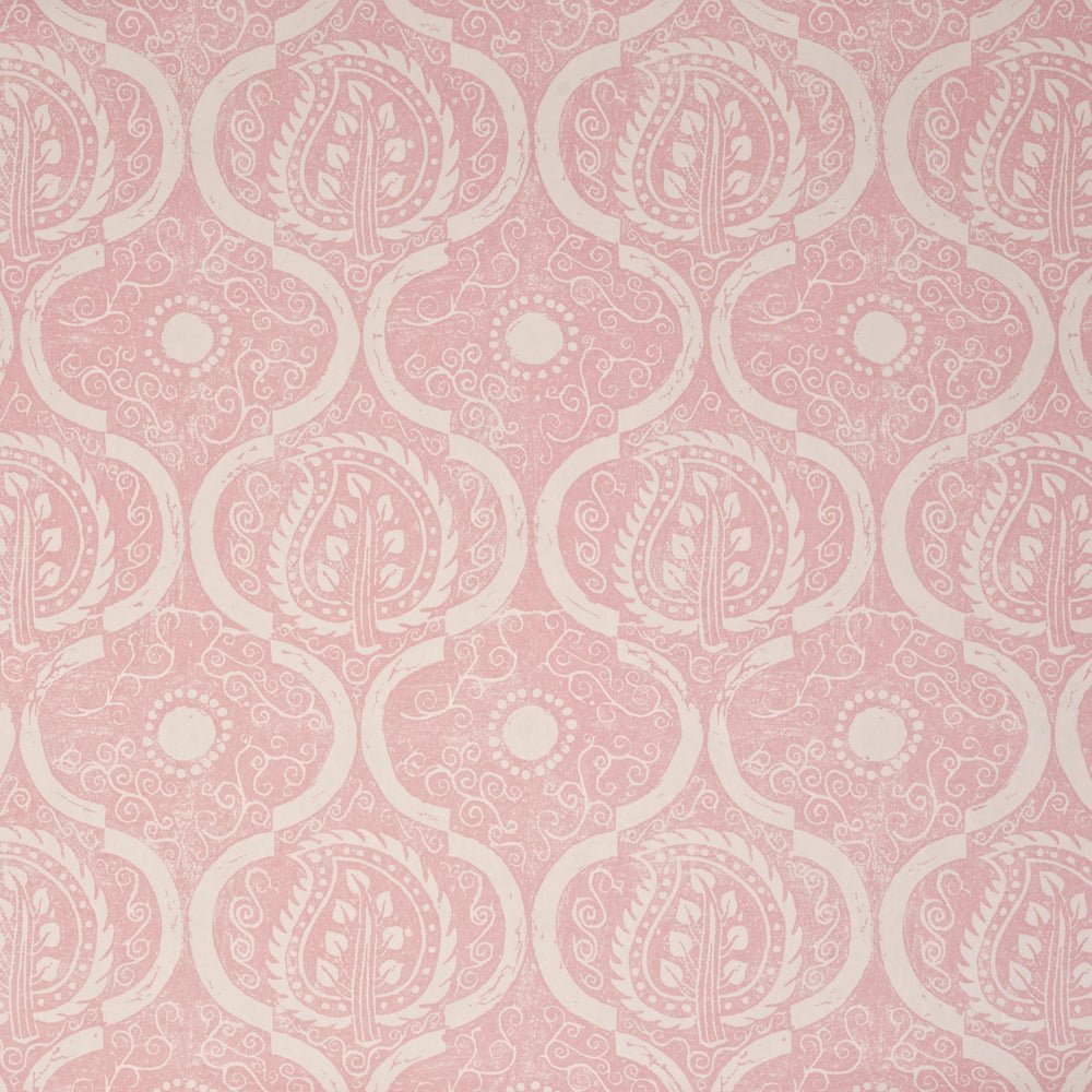Persian Leaf Wallpaper - Pink - Blithfield - 840-08 - Premier Wallcovering