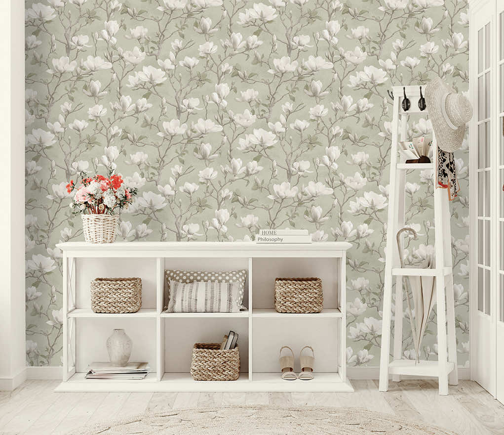 Petaline Wallpaper - Sage - Holden Décor - 36401 - Premier Wallcovering