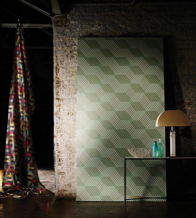 Petipa Wallpaper - Coral - Osborne & Little - W6894-07 - Premier Wallcovering