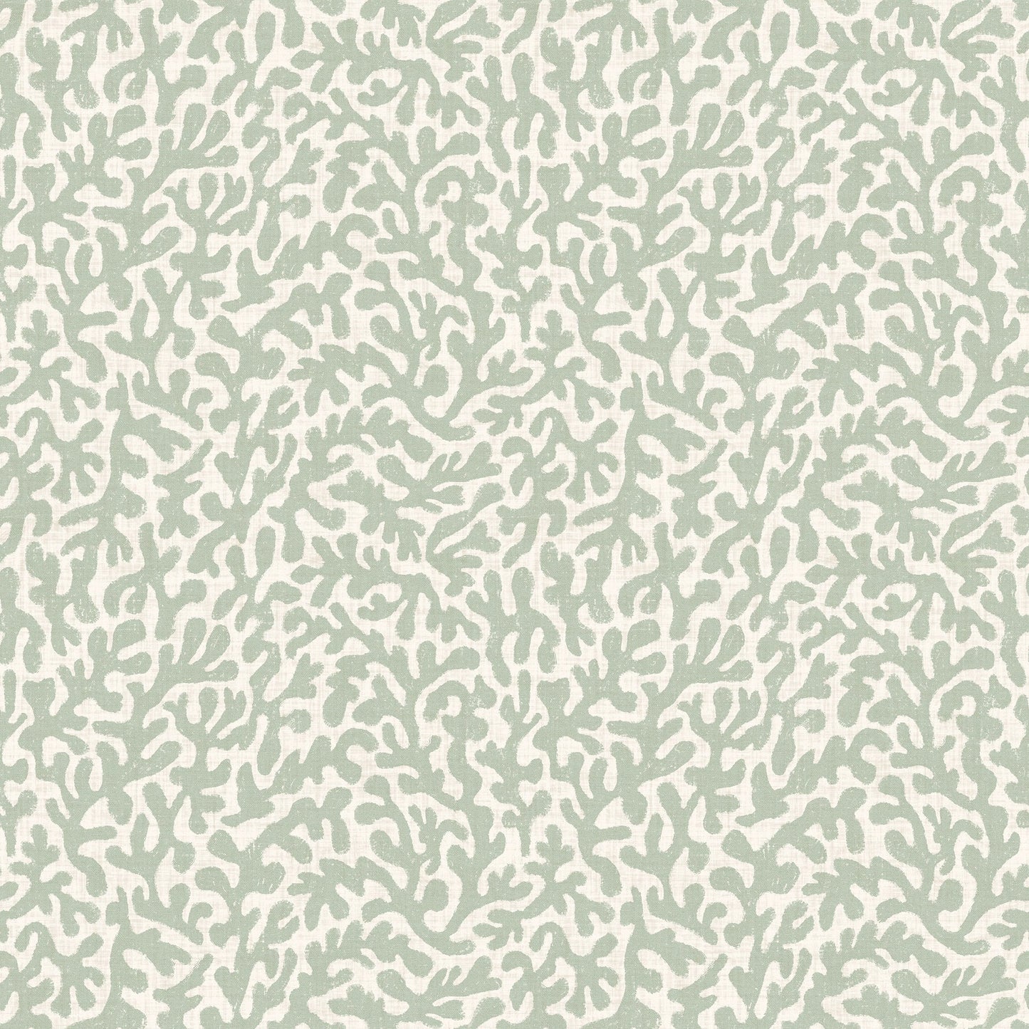 Petite Coral Cove Wallpaper - Sage and Cream - Lucie Annabel - LAN100447 - Premier Wallcovering