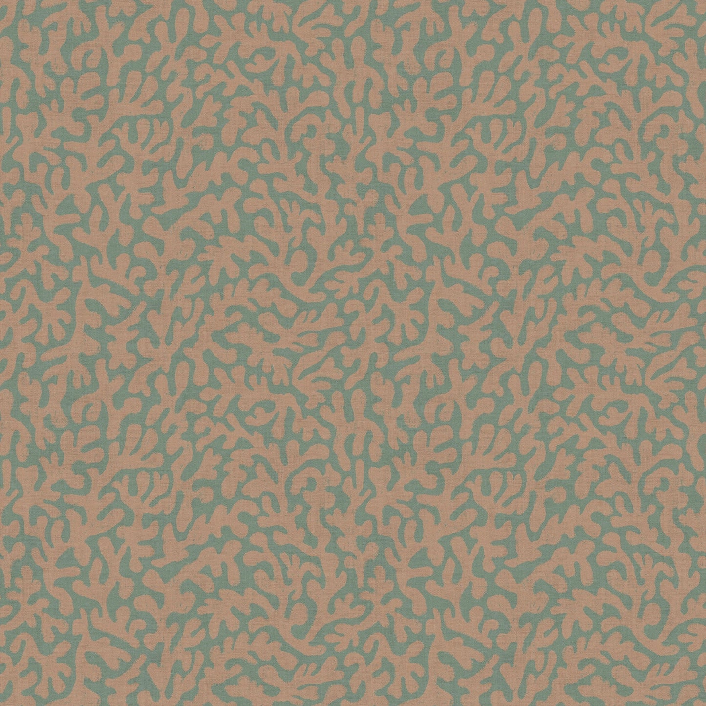 Petite Coral Cove Wallpaper - Autumn Spice and Rustic Green - Lucie Annabel - LAN100443 - Premier Wallcovering