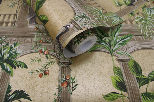 Petra Wallpaper - Gold - Holden Décor - 91350 - Premier Wallcovering