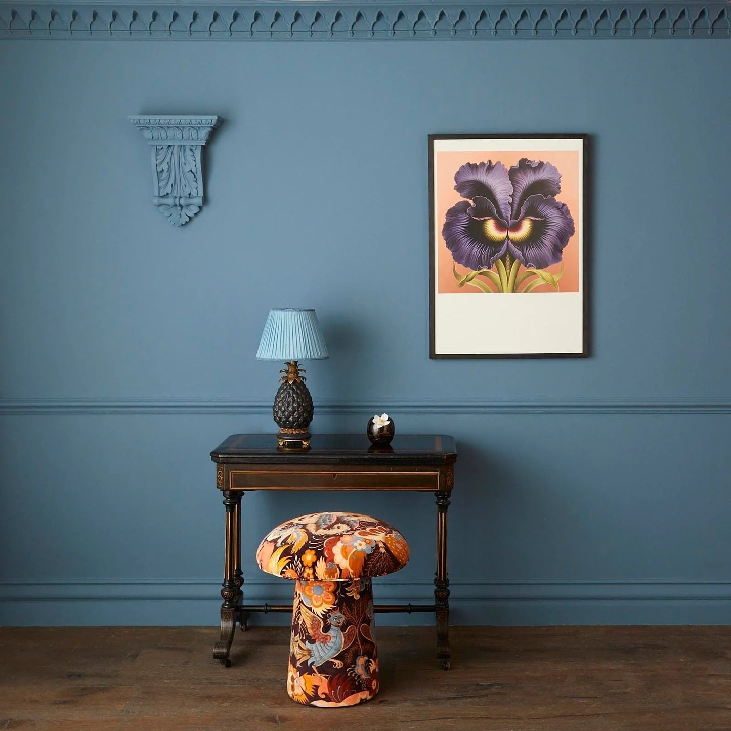 Phantasia Velvet Fabric - Selenite - House of Hackney - 1-FA-PHA-VE-SEL-XXX-XXX - Premier Wallcovering