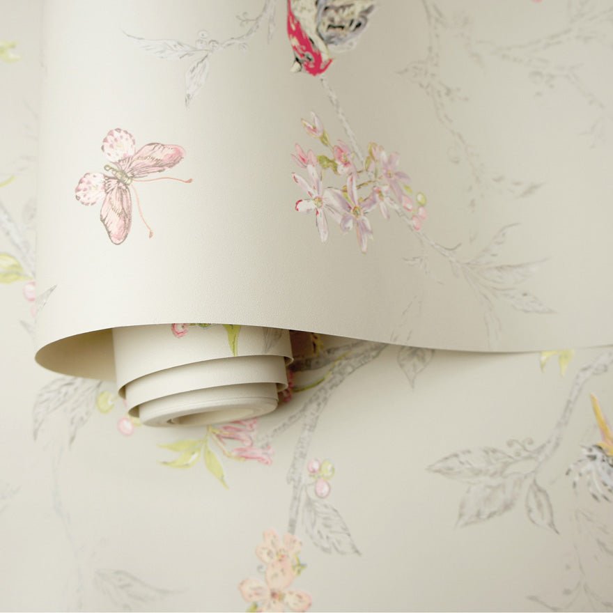 Phoebe Wallpaper - Beige - Holden Décor - 98082 - Premier Wallcovering