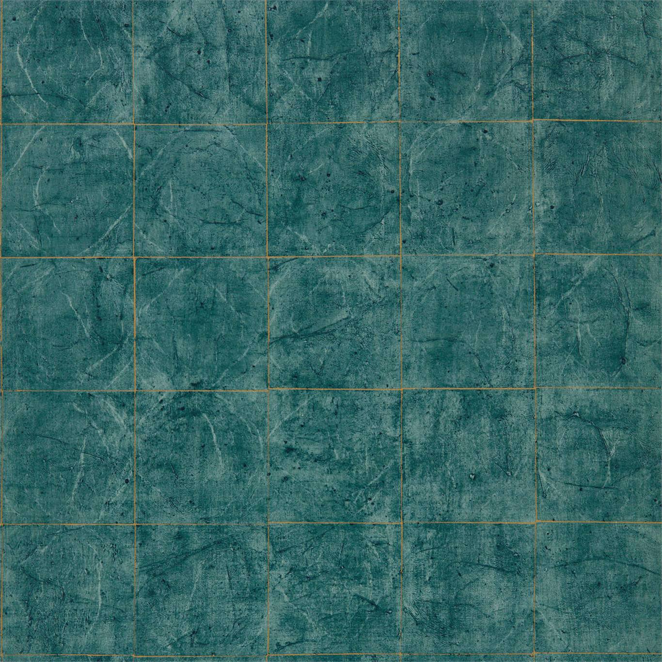 Piastrella Wallpaper - Vine Black - ZFOW312949 - Zoffany - Premier Wallcovering