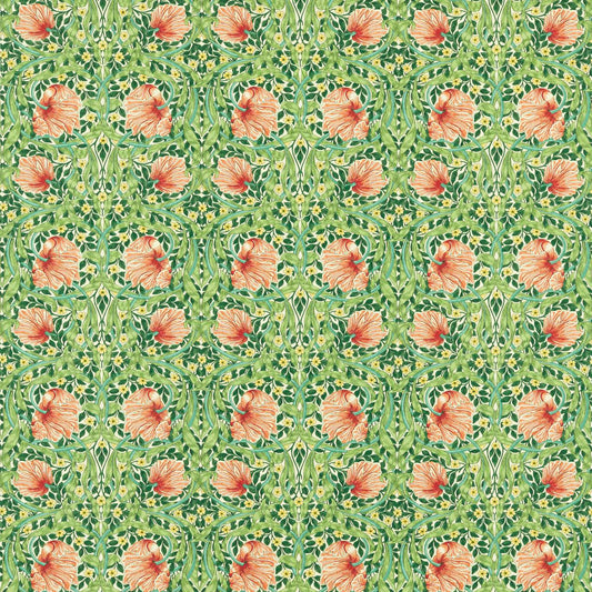 Pimpernel Fabric - Midnight/Opal - Morris & Co - 227212 - Premier Wallcovering
