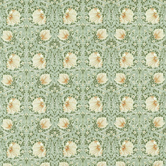 Pimpernel Fabric - Weld/Leaf Green - Morris & Co - 226898 - Premier Wallcovering