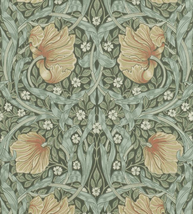 Pimpernel Wallpaper - Bayleaf/Manilla - 210388 - Morris & Co - Premier Wallcovering
