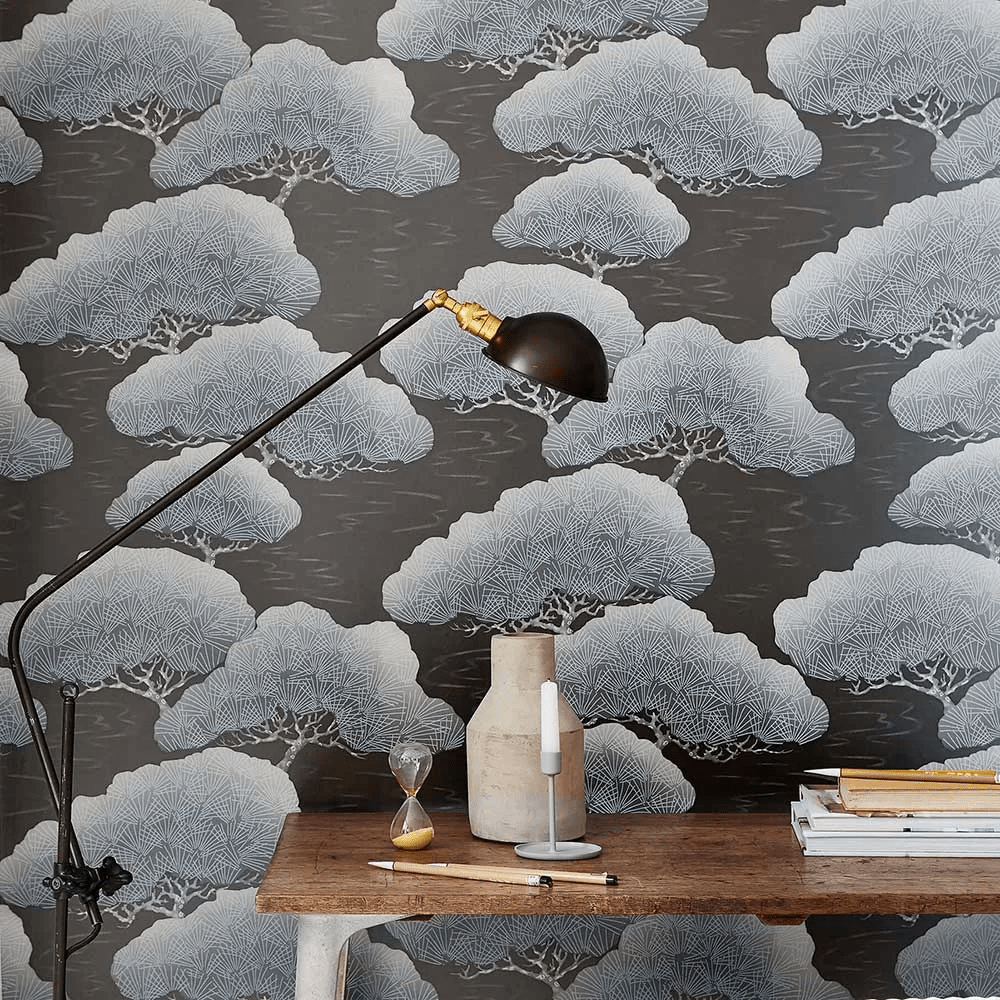 Pine Wallpaper - Ash - Little Greene - 0288PIASHPI - Premier Wallcovering