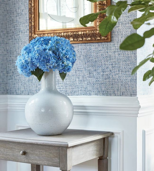Pinellas Wallpaper - Spa Blue - Thibaut - T10153 - Premier Wallcovering