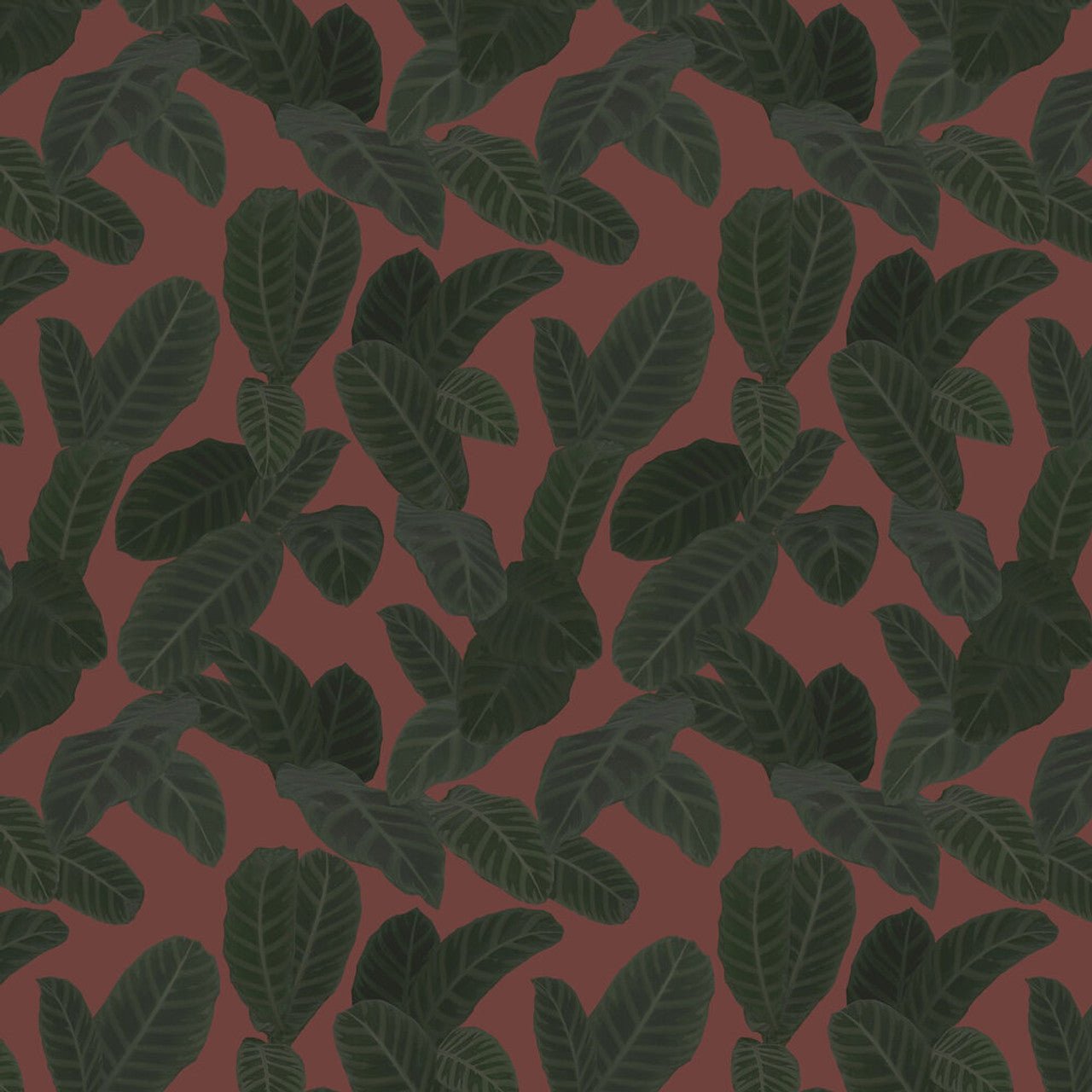 Piner Eden Wallpaper - Maroon - Ted Baker - 13125 - Premier Wallcovering