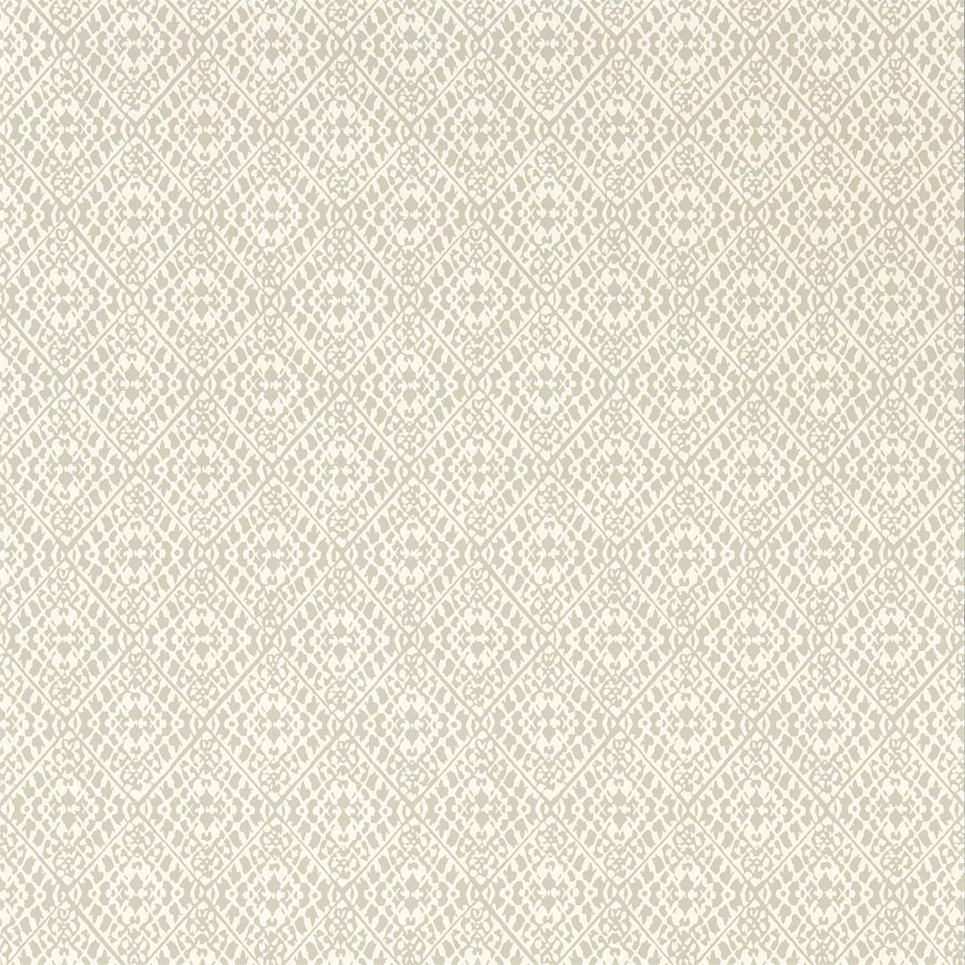 Pinjara Trellis Wallpaper - Dove - DLMW216908 - Sanderson - Premier Wallcovering