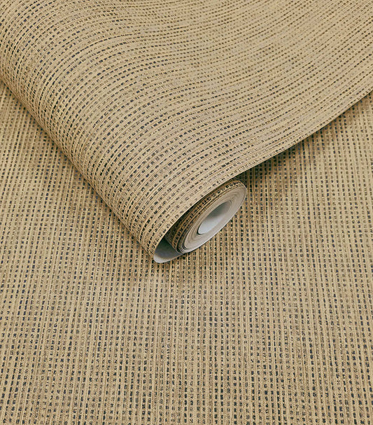 Pique Wallpaper - Beige / Black - Holden Décor - 66131 - Premier Wallcovering