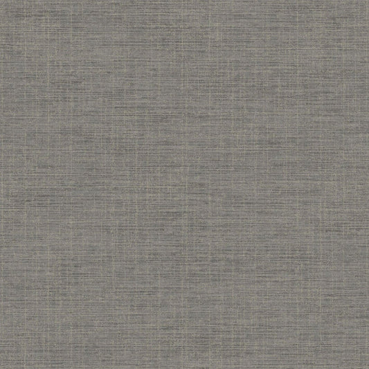 Plain Tissage Wallpaper - Gris Chine - Casadeco - 85849451 - Premier Wallcovering
