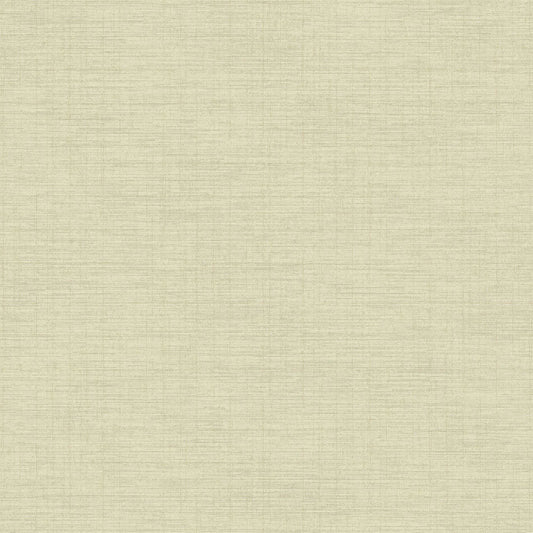 Plain Tissage Wallpaper - Vert Tilleul - Casadeco - 85847117 - Premier Wallcovering