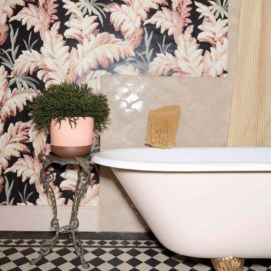 Pluma Wallpaper - Carob - House of Hackney - 1 - WA - PLU - DI - CRB - XXX - Premier Wallcovering