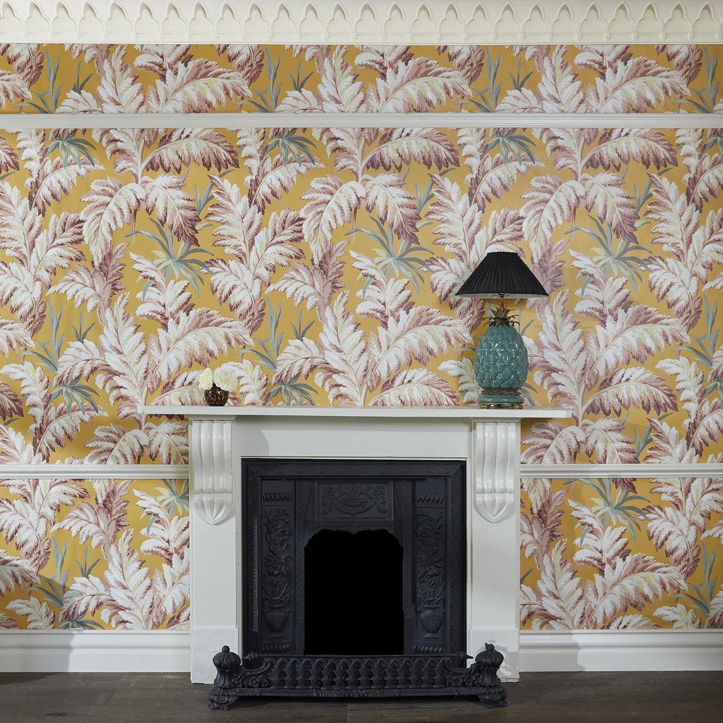 Pluma Wallpaper - Flaxen - House of Hackney - 1 - WA - PLU - DI - FLX - XXX - Premier Wallcovering