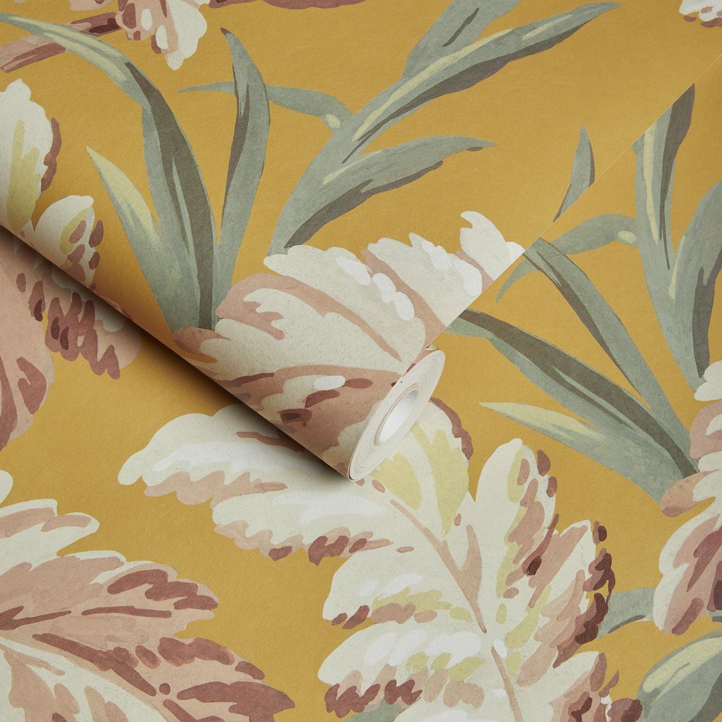 Pluma Wallpaper - Flaxen - House of Hackney - 1 - WA - PLU - DI - FLX - XXX - Premier Wallcovering