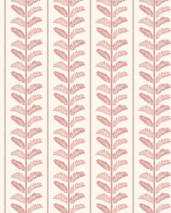 Plumier Wallpaper - Coral/ Red - Nina Campbell - NCW4496 - 05 - Premier Wallcovering