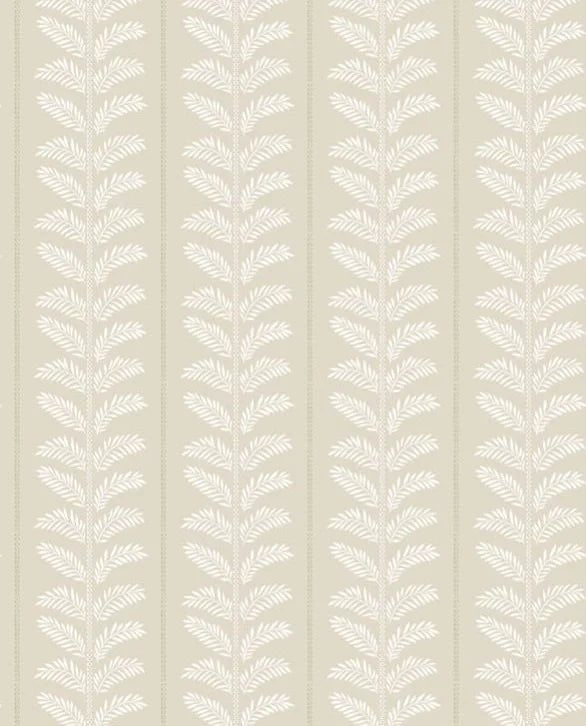 Plumier Wallpaper - Stone/ Ivory - Nina Campbell - NCW4496 - 06 - Premier Wallcovering