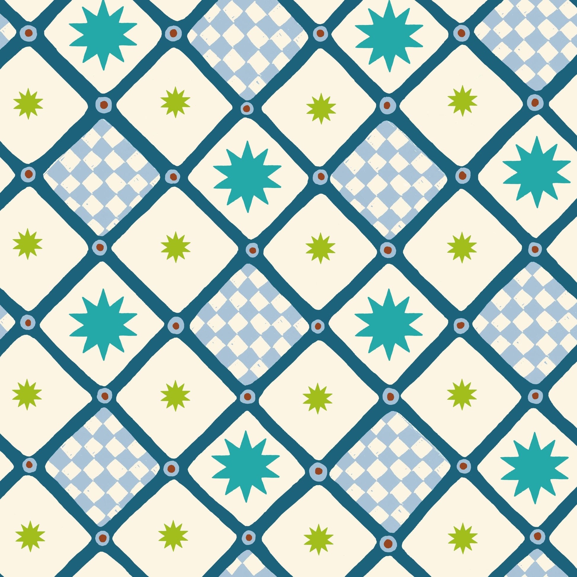 Polaris Wallpaper - Cool Blue - Wear The Walls - POCB8076U52 - Premier Wallcovering