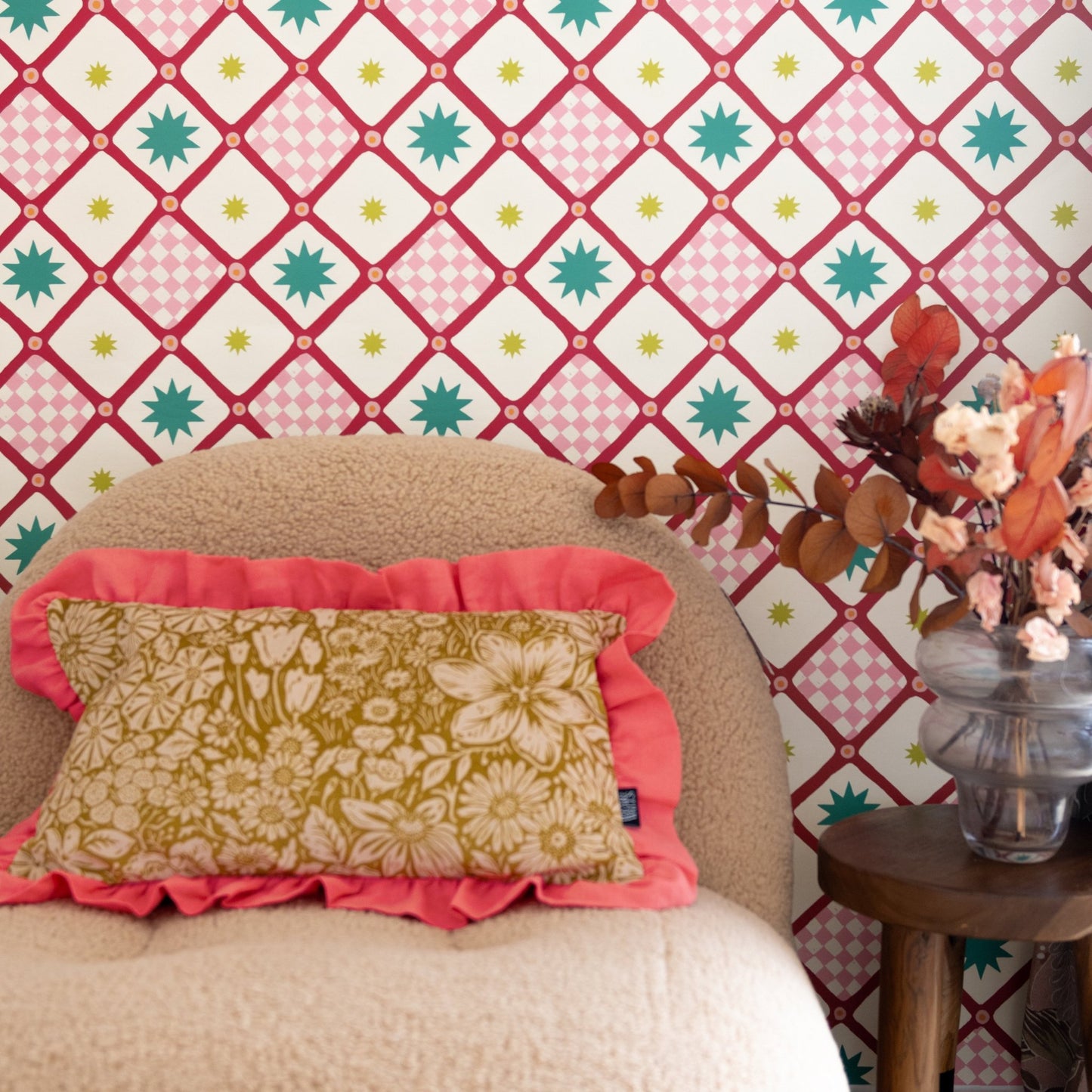 Polaris Wallpaper - Valentine - Wear The Walls - POVPR076U52 - Premier Wallcovering