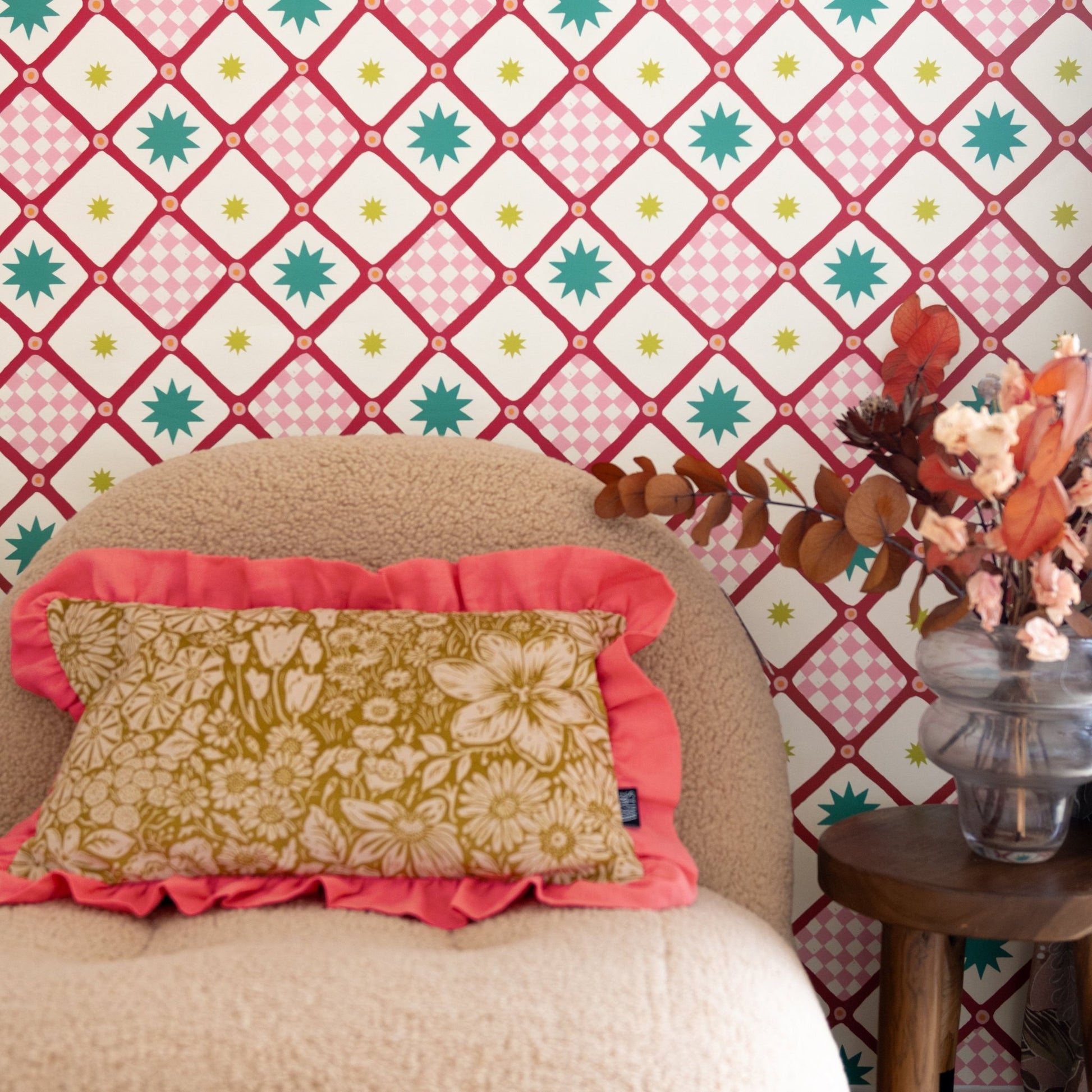 Polaris Wallpaper - Valentine - Wear The Walls - POVPR076U52 - Premier Wallcovering