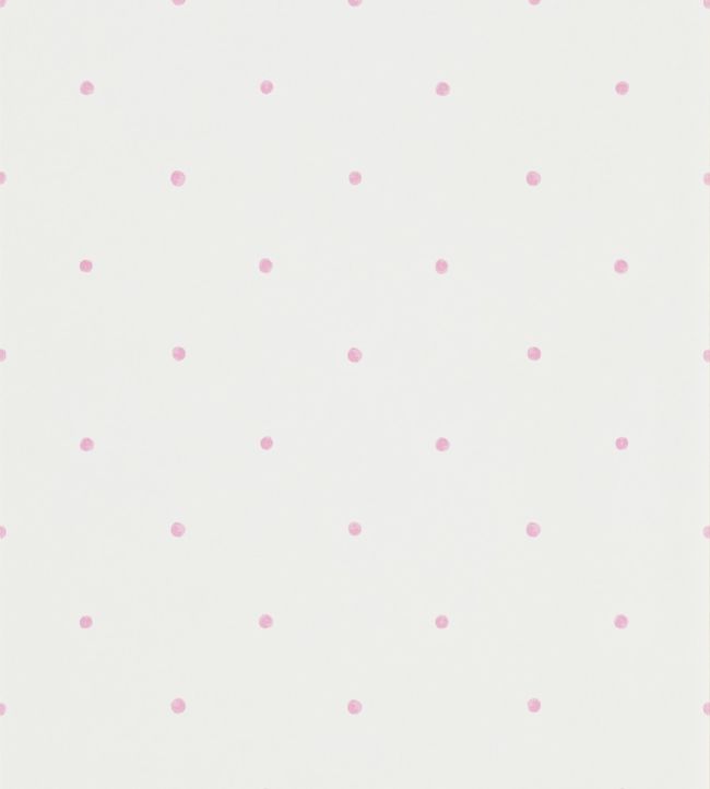 Polka Wallpaper - Pink/Cream - DLIT214049 - Sanderson - Premier Wallcovering