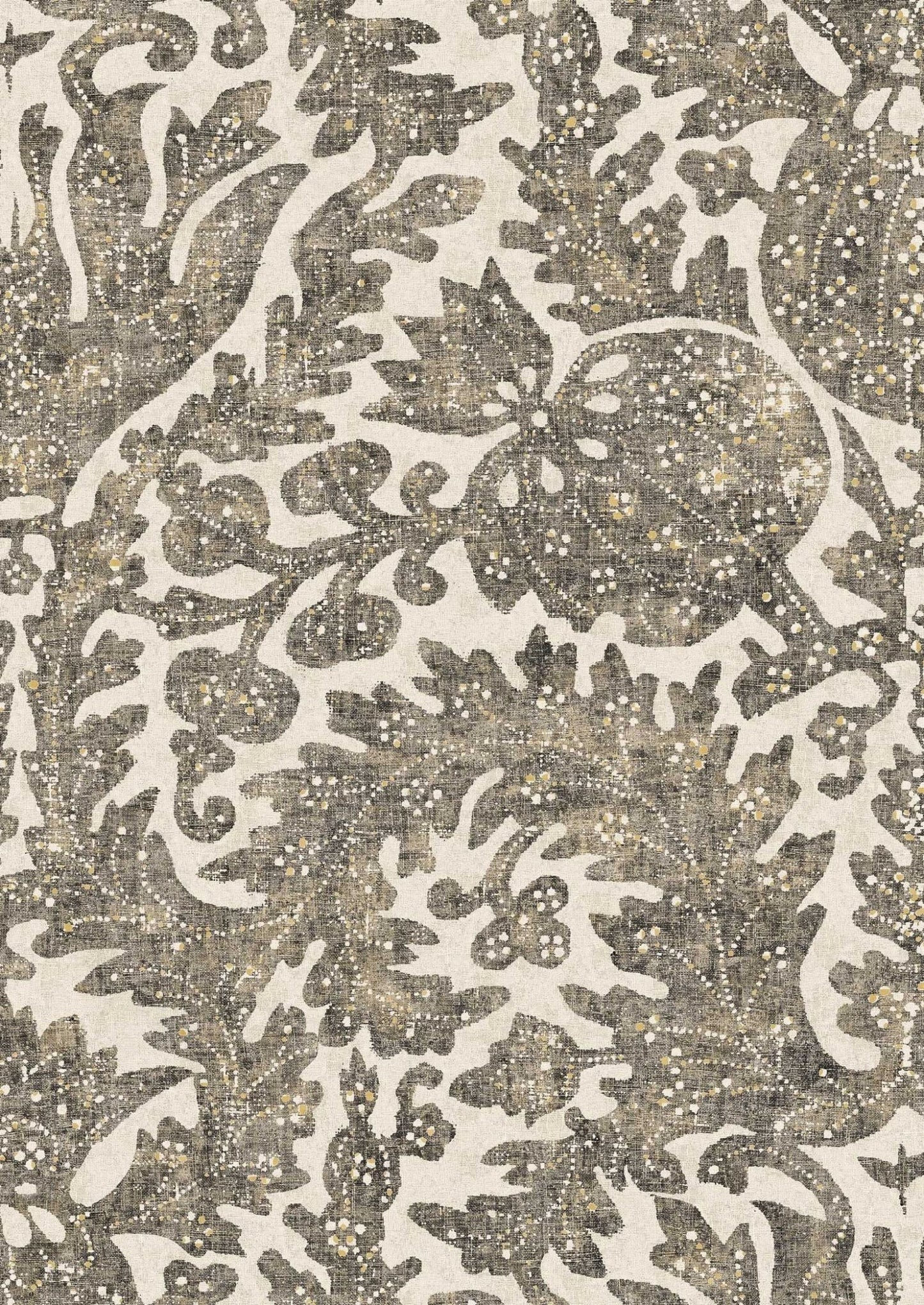 Pomegranate Wallpaper - Charcoal - Lewis & Wood - Premier Wallcovering