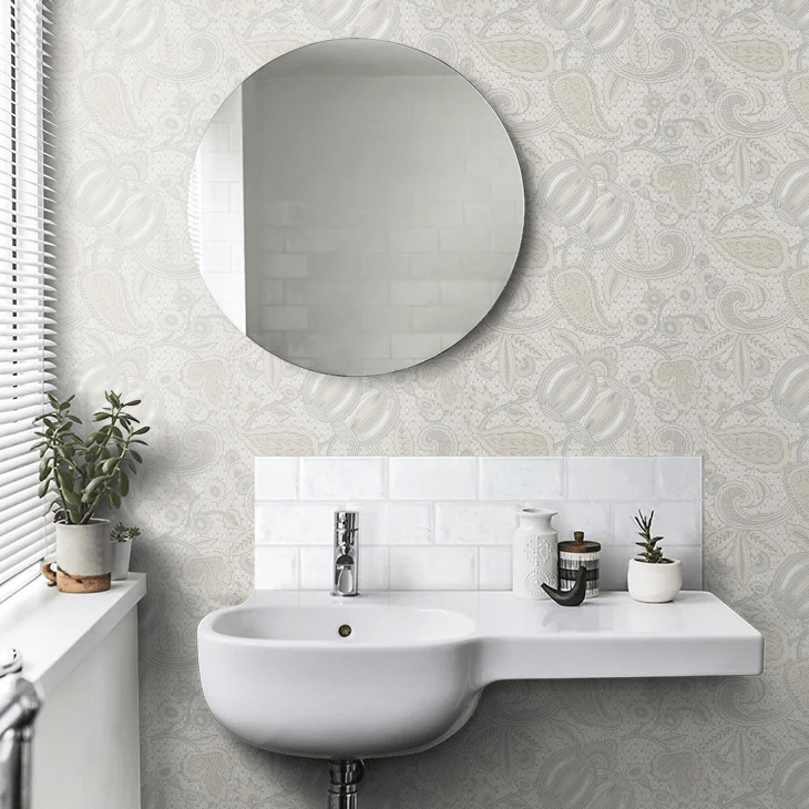 Pomegranate Wallpaper - Grey Scale - Little Greene - 0245POGREYS - Premier Wallcovering