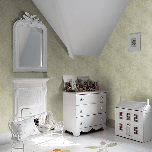 Pomegranate Wallpaper - Green Scale - Little Greene - 0245POGREEN - Premier Wallcovering