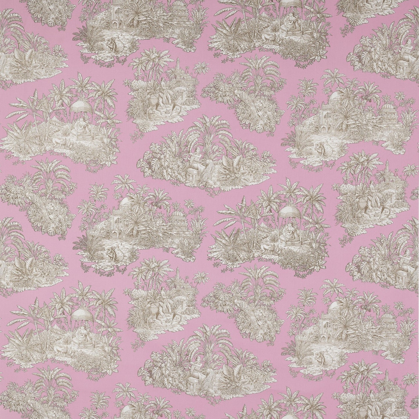 Pondichery Fabric - Lilas - Manuel Canovas - M4078-05 - Premier Wallcovering
