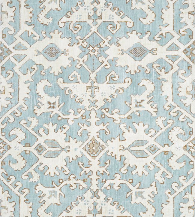 Pontorma Wallpaper - Robin's Egg - AT24556 - Anna French - Premier Wallcovering