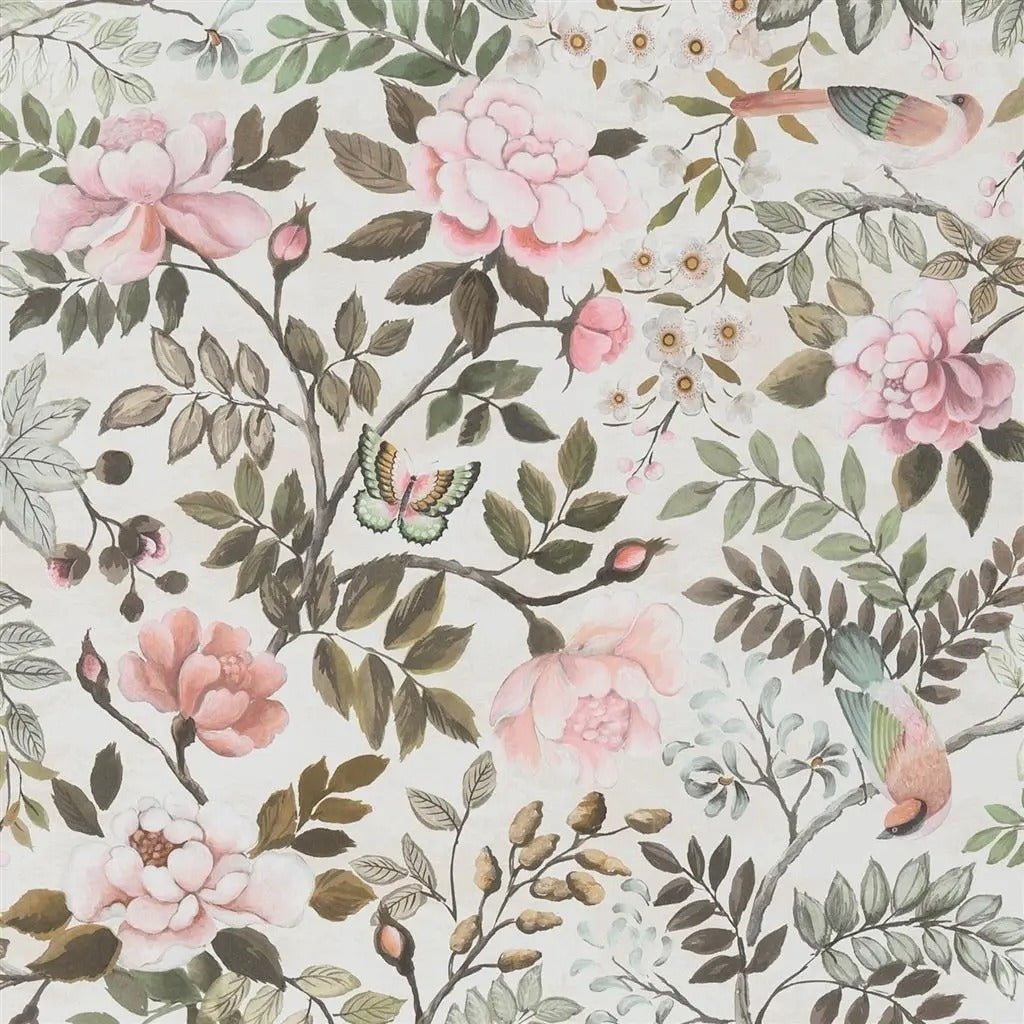 Porcelaine de Chine Wallpaper - Peony - PDG1146/07 - Designers Guild - Premier Wallcovering