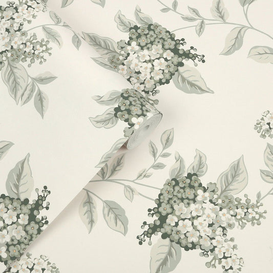 Portland Wallpaper - Fern - Laura Ashley - 127393 - Premier Wallcovering