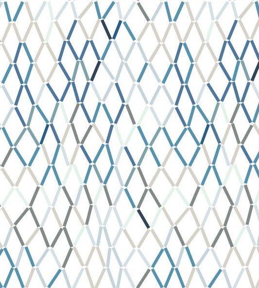 Porto Wallpaper - Cobalt - Christopher Farr Cloth - CFW205 - 02 - Premier Wallcovering