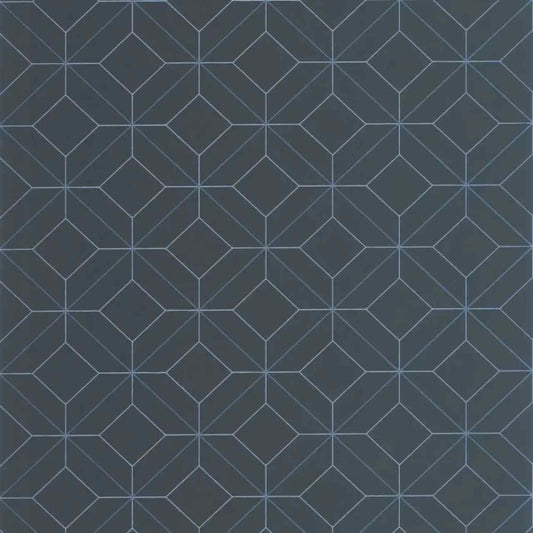 Precision Alchimie Wallpaper - Bleu Marine - Casadeco - 89966666 - Premier Wallcovering