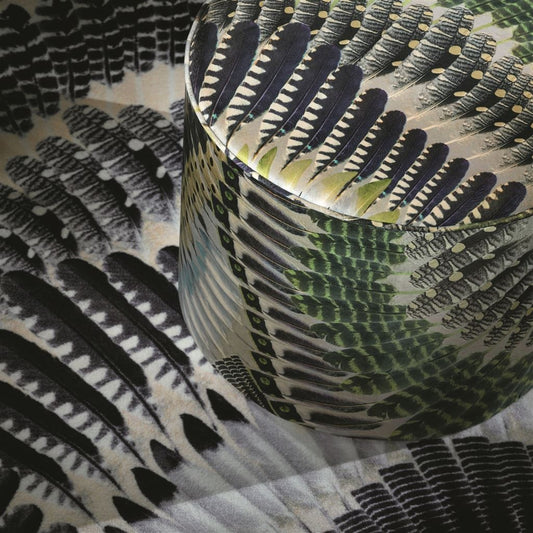 Prete - Moi Ta Plume Soft Fabric - Printemps - Christian Lacroix - FCL7050/01 - Premier Wallcovering