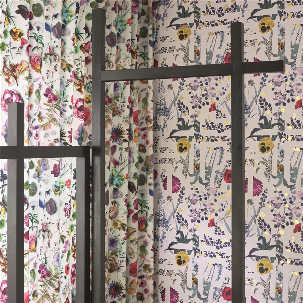 Primavera Labyrinthum Wallpaper - Crepuscule - Christian Lacroix - PCL7018/01 - Premier Wallcovering