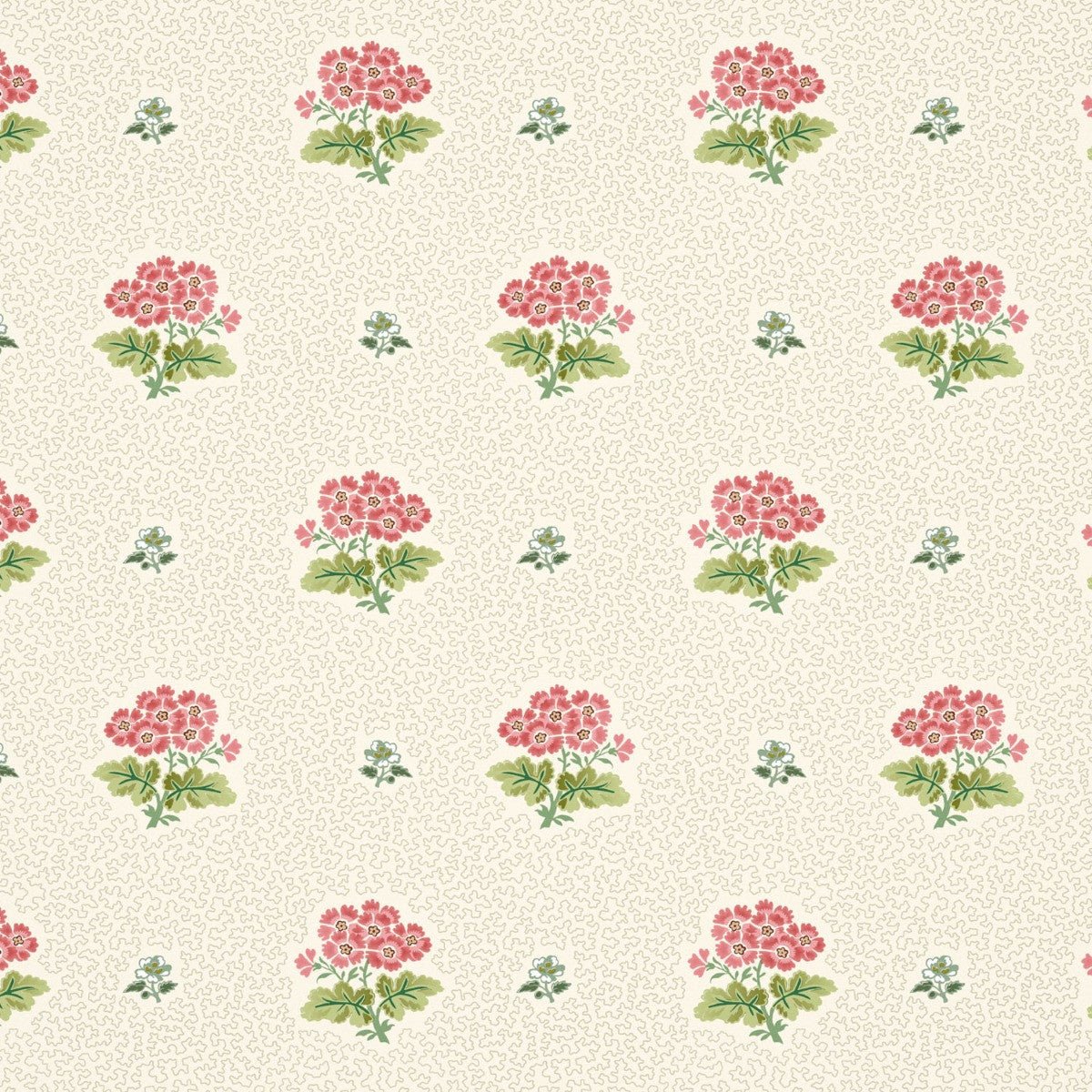 Primula Wallpaper - Pink - Warner House - Premier Wallcovering