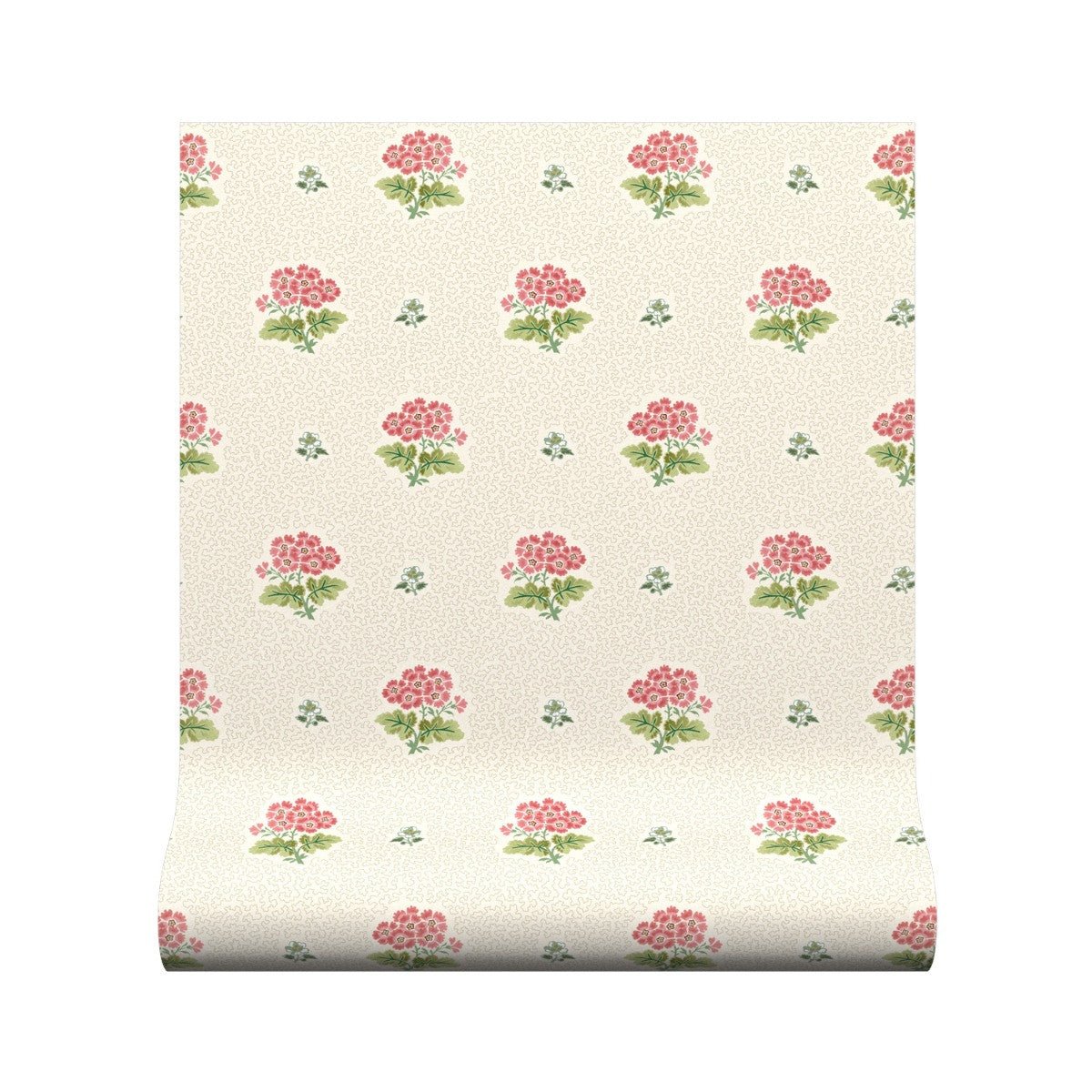 Primula Wallpaper - Pink - Warner House - Premier Wallcovering