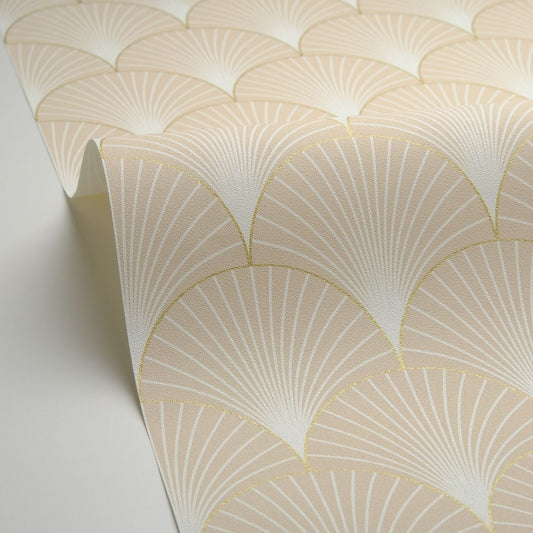 Prosperity Wallpaper - Beige - Caselio - 105260010 - Premier Wallcovering