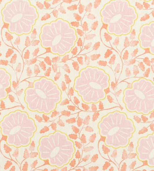Punch Paisley Wallpaper - Guava - Christopher Farr Cloth - CFW129 - 02 - Premier Wallcovering