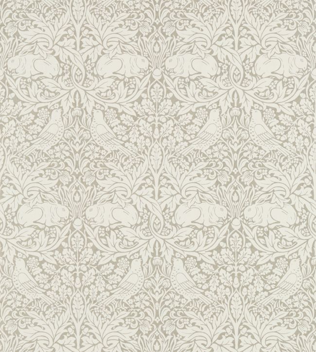 Pure Brer Rabbit Wallpaper - Gilver - 216532 - Morris & Co - Premier Wallcovering