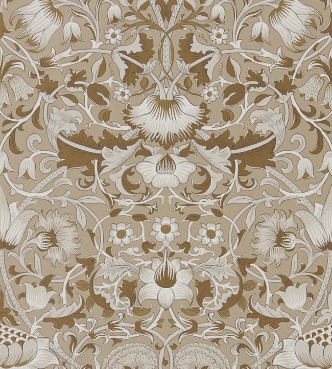 Pure Lodden Wallpaper - Gilver/Gold - 216029 - Morris & Co - Premier Wallcovering