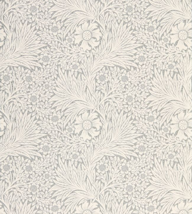 Pure Marigold Wallpaper - Cloud Grey - 216536 - Morris & Co - Premier Wallcovering