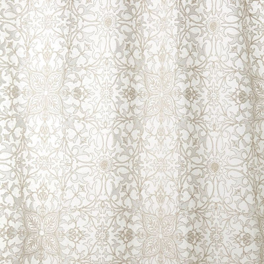 Pure Net Ceiling Embroidery Fabric - Paper White - Morris & Co - 236077 - Premier Wallcovering